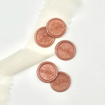 Personalised Round Wax Stamp + Wax Seals