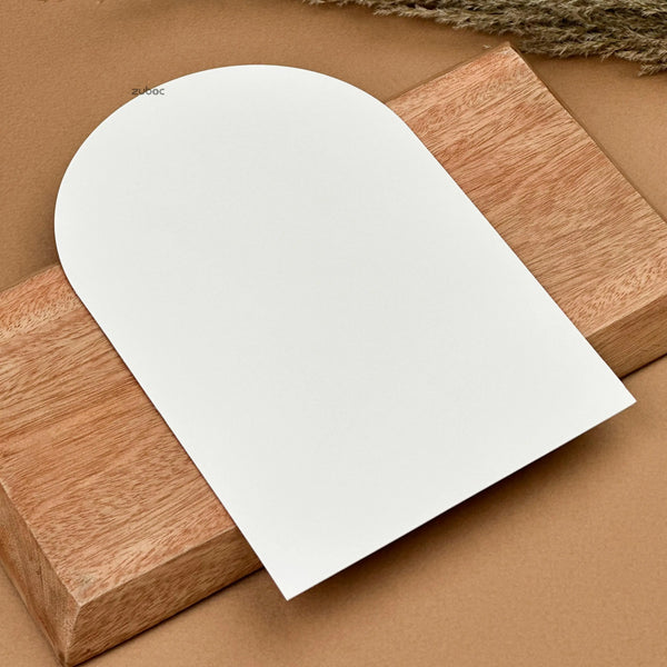 Plain Dome Shaped Insert (set of 5)