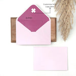 Custom Branded A5 STD Envelope for Business & Invitations (Set of 50)
