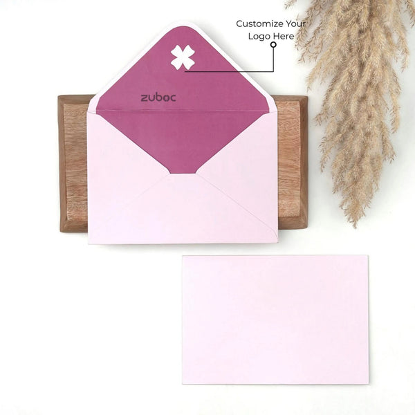 Custom Branded A5 STD Envelope for Business & Invitations (Set of 50)