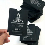 Custom Hotel Key Card Envelope for Hospitality Use (Set of 50)
