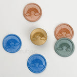 Rainbow Wax Stamp with Wooden Handle