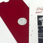 Personalized Red Dawn New Year Card