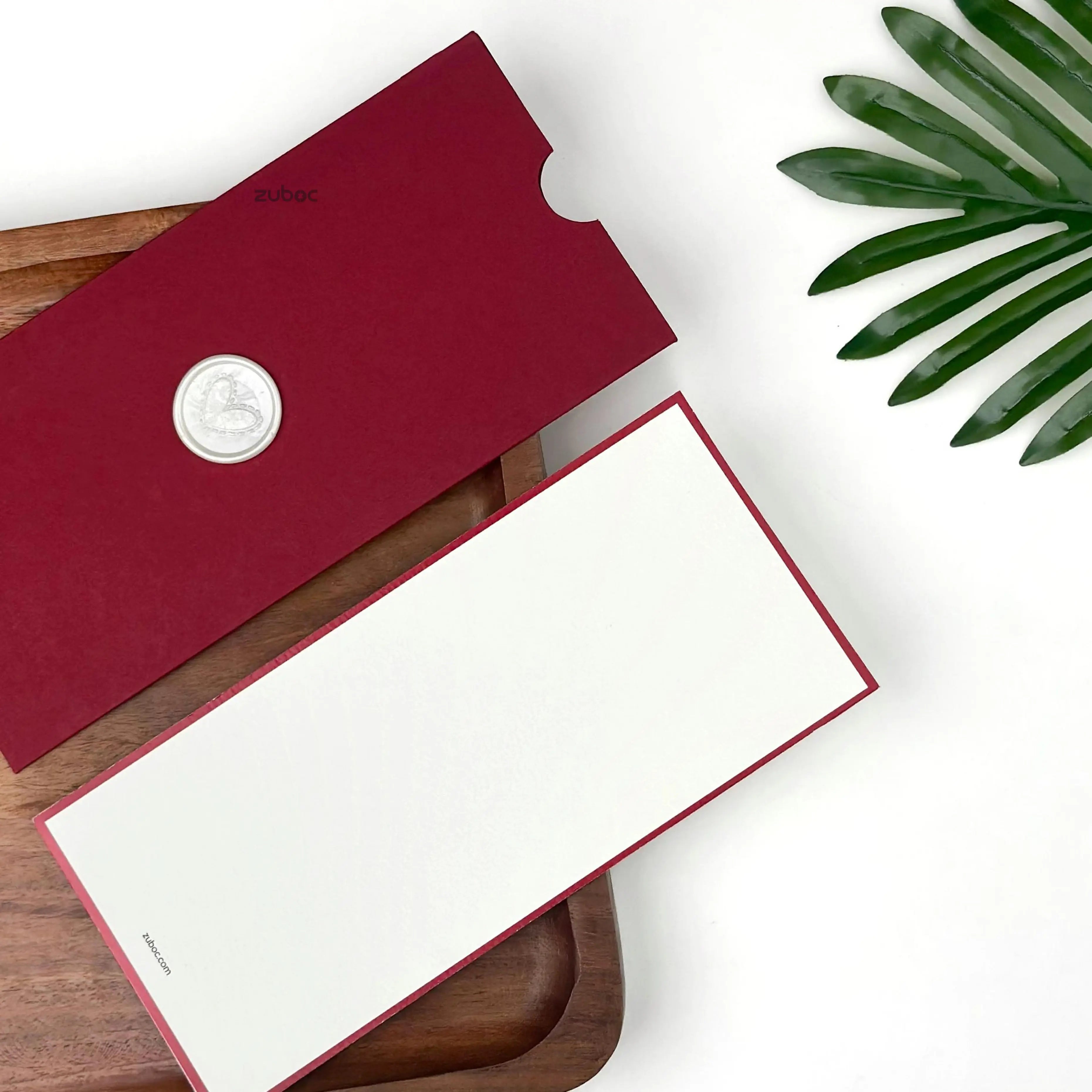 Personalized Red Dawn New Year Card