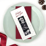 Personalized Red Dawn New Year Card