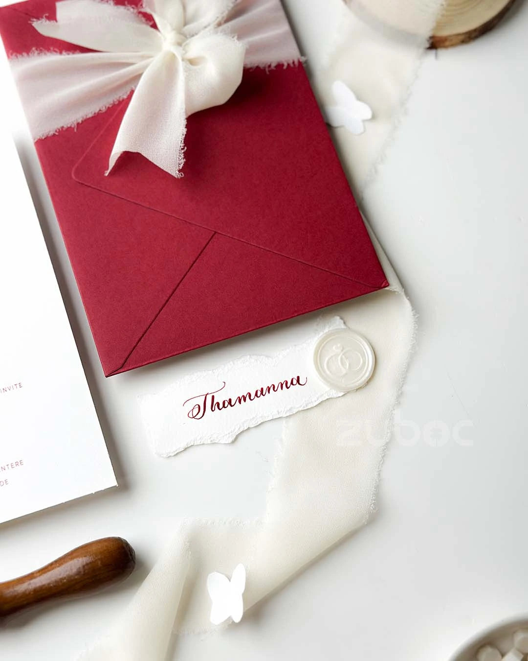 Red Velvet Wedding Suites (Set of 50)