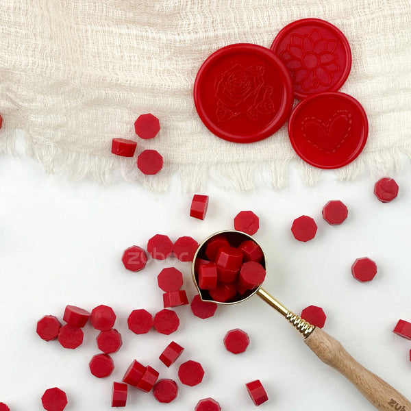 Red Sealing Wax Beads 30g for Wax Seals