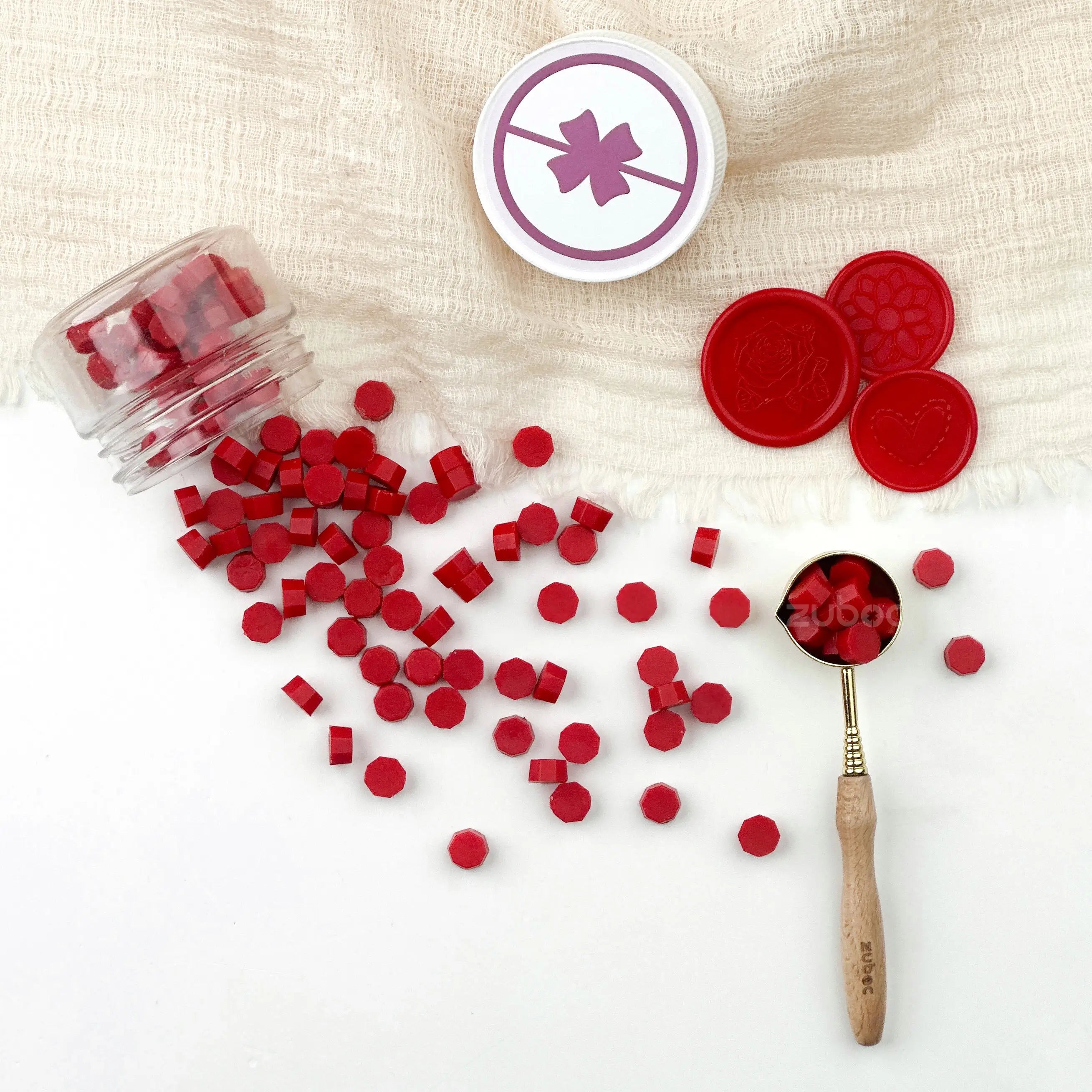 Red Wax Beads - 30Grams