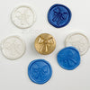 Ribbon-2 Wax Stamp with Wooden Handle