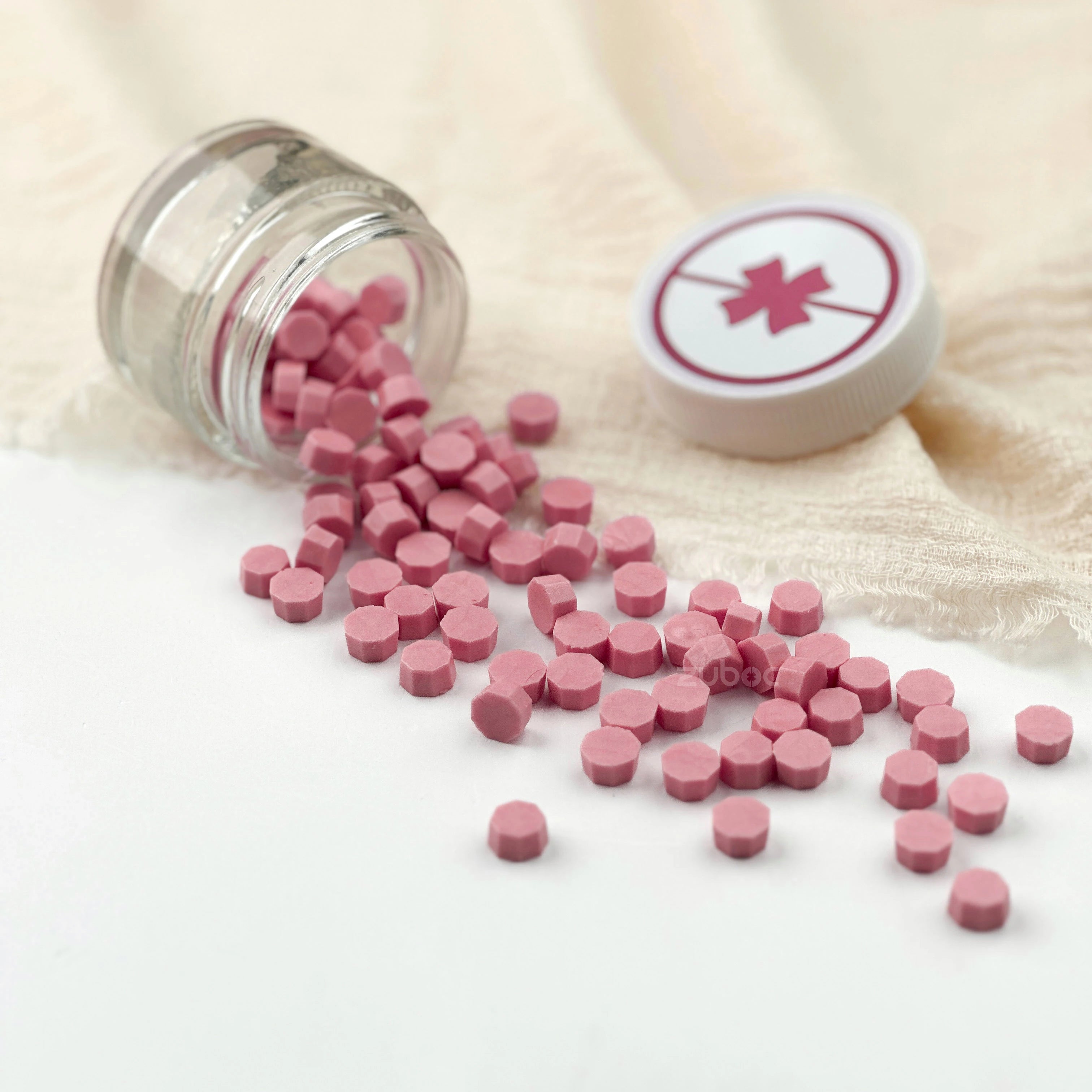 Rose Pink Wax Beads - 30Grams