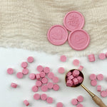 Rose Pink Sealing Wax Beads 30g