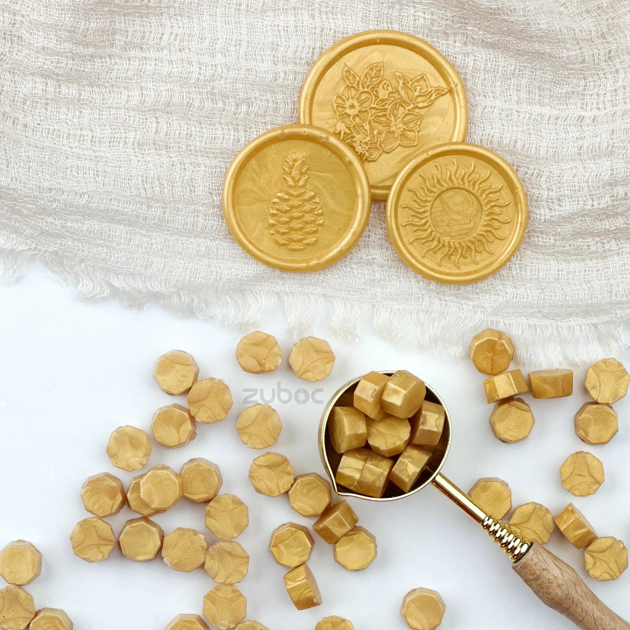 Royal Gold Wax Beads - 30Grams