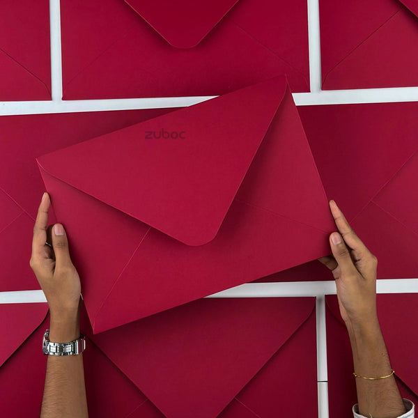 White STD envelope C4 for wedding invitations