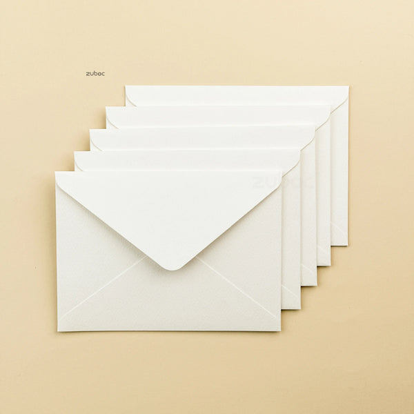 STD Vanilla White Envelope - 300gsm (Set of 5)