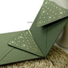 Gold Foil Invitation Envelope with Design (Set of 5)