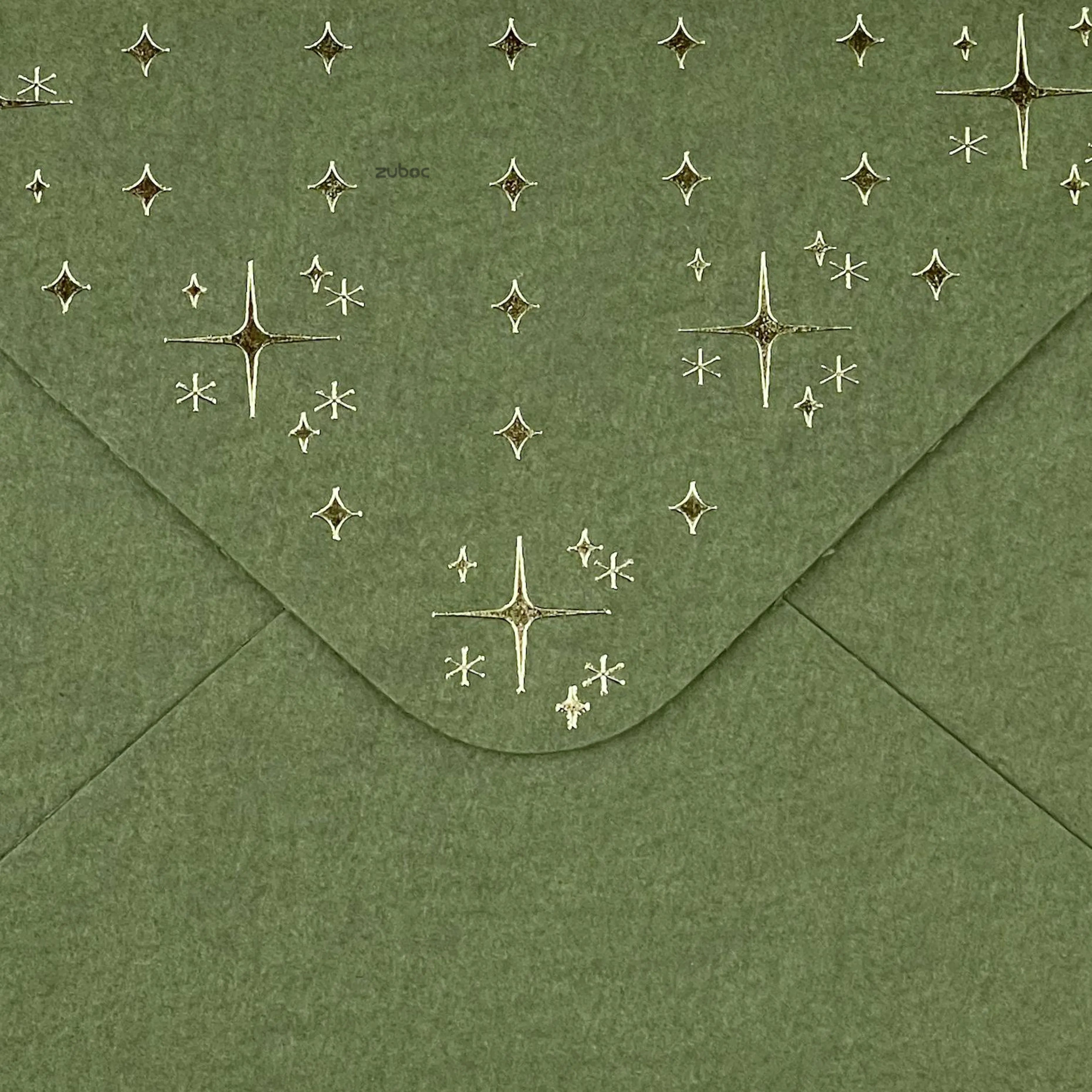 Gold STD envelope 11.5 x 16.5 cm for premium wedding invitations