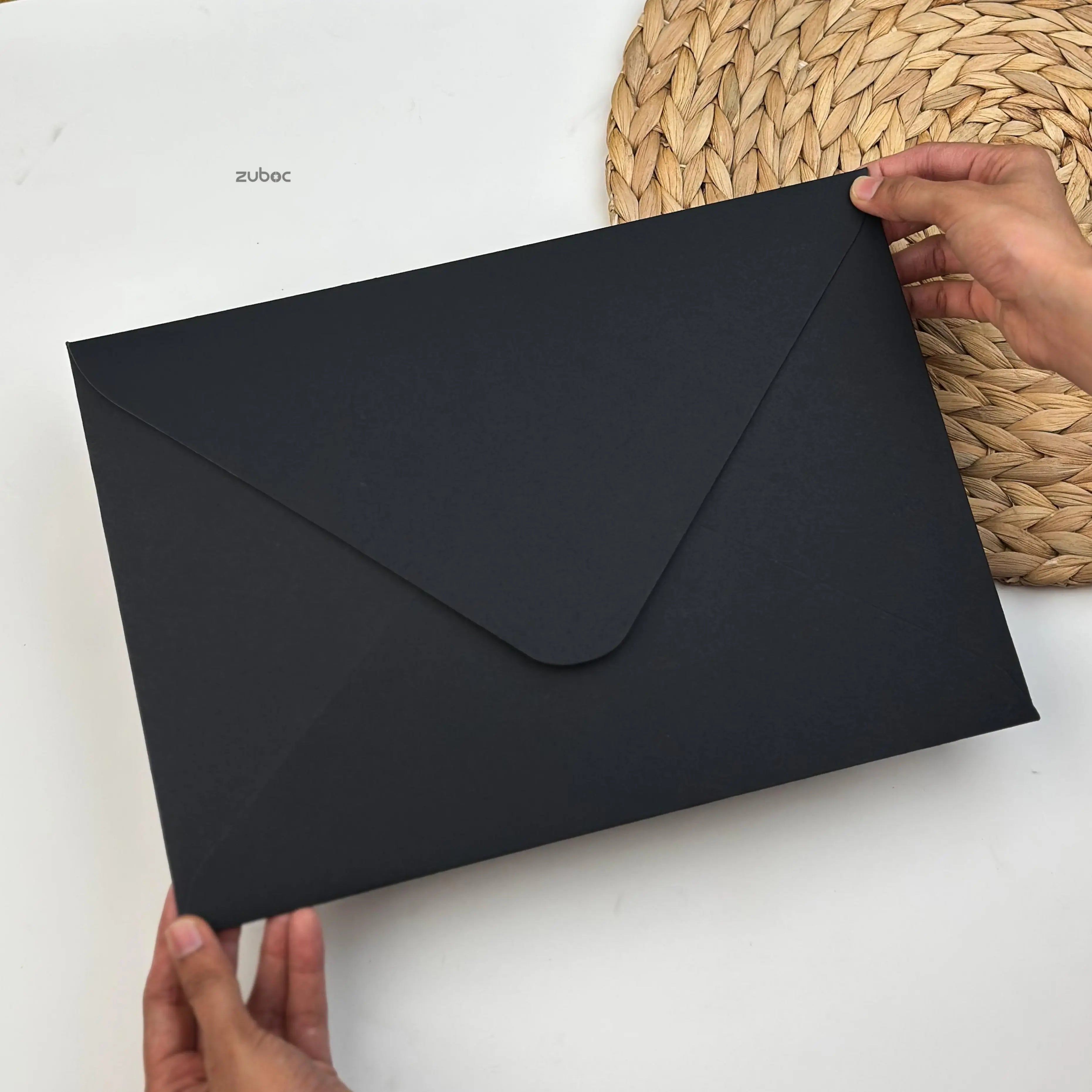 White STD envelope C4 for wedding invitations