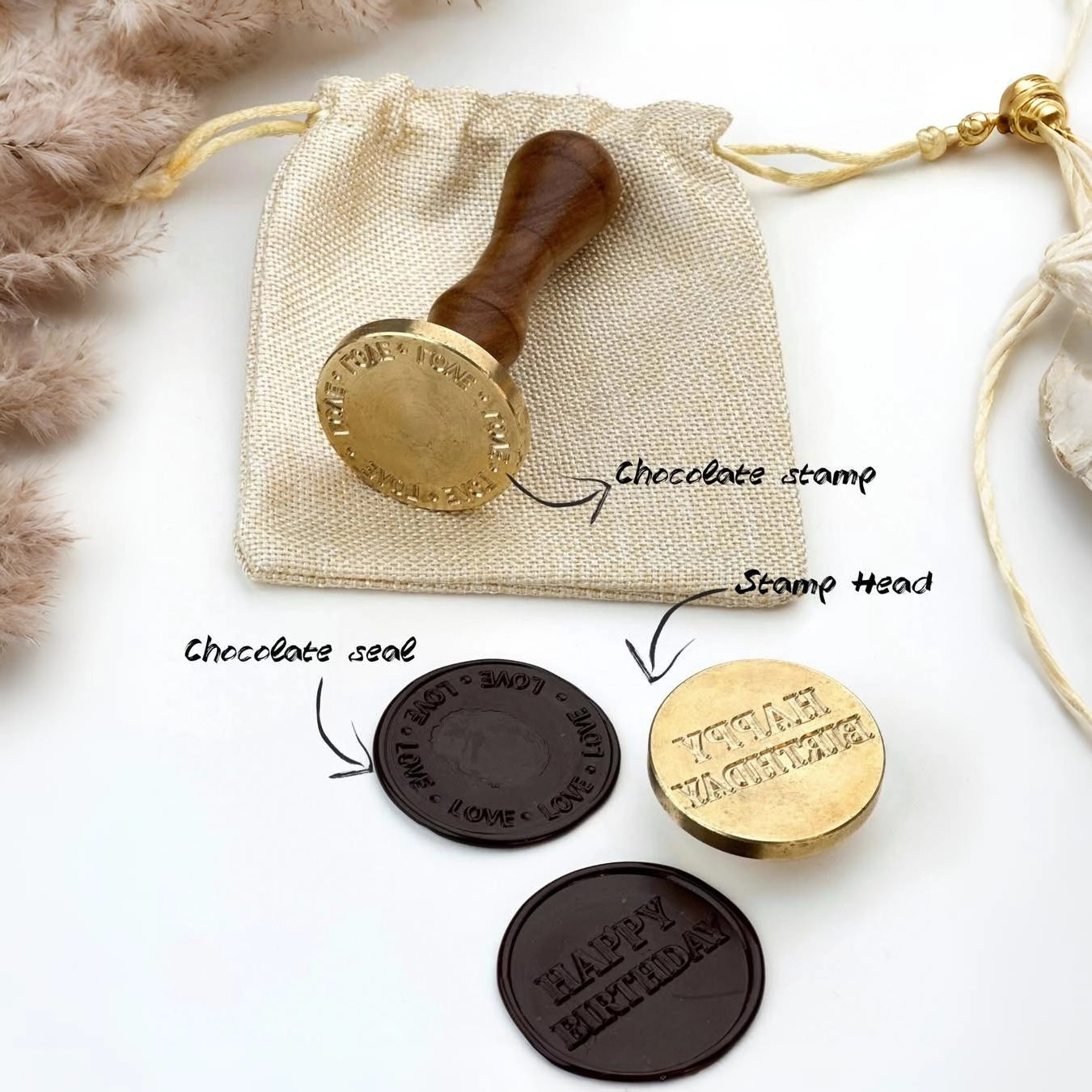 Chocolate Melting Stamp For Bakers