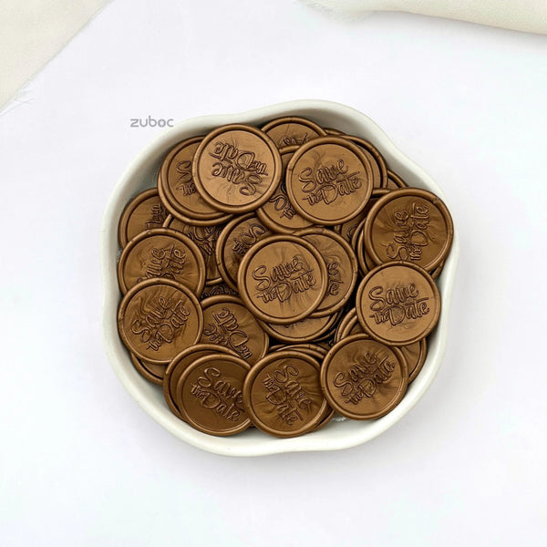 Save the Date Wax Seal for Invitations (Set of 5)