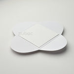 Semi Circle Envelope With Foil Bow (set of 5)