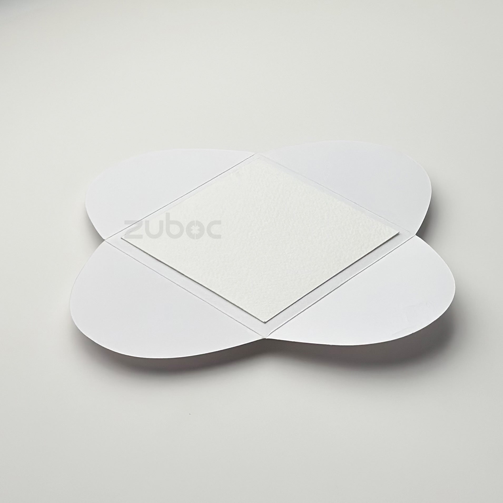 Semi Circle Envelope With Foil Bow (set of 5)