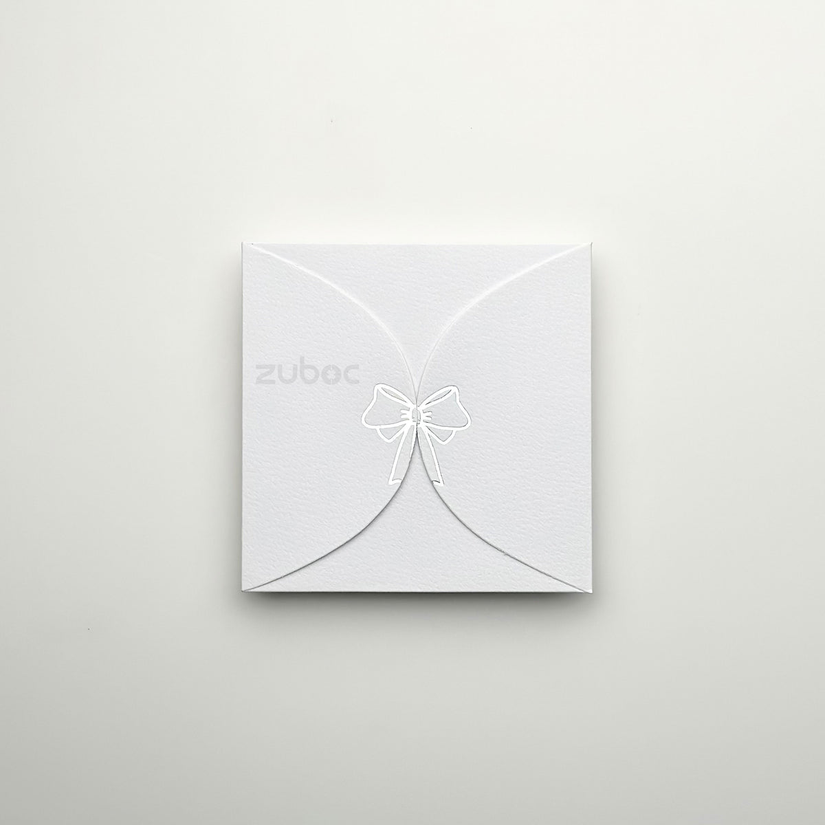 Semi Circle Envelope With Foil Bow (set of 5)
