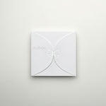 Semi Circle Envelope With Foil Bow (set of 5)