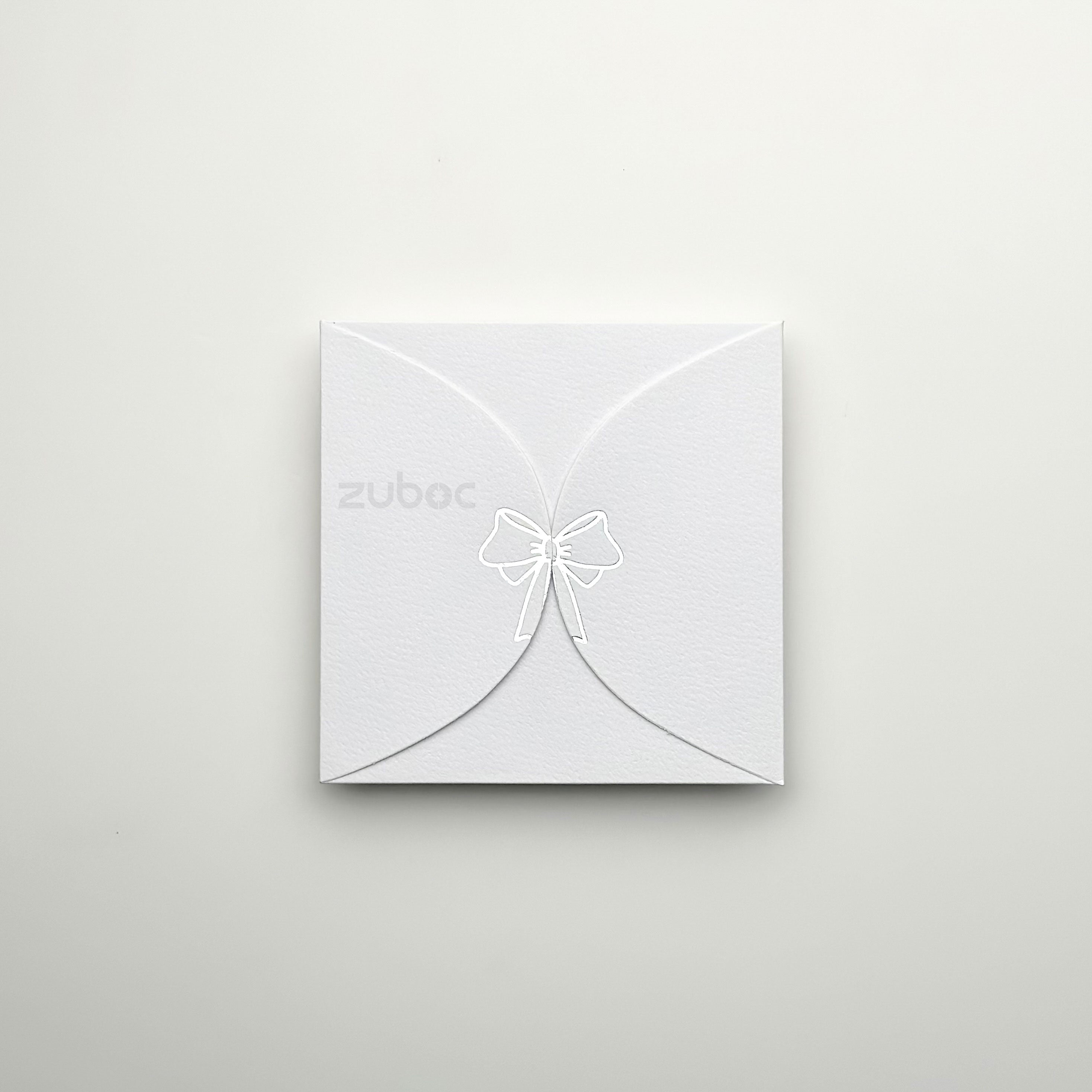 Semi Circle Envelope With Foil Bow (set of 5)