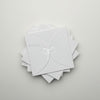 Semi Circle Envelope With Foil Bow (set of 5)