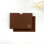 Side Tag Envelope with Foil C6 (With Love) ( Set of 5)