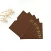 Side Tag Envelope with Foil C6 (With Love) ( Set of 5)