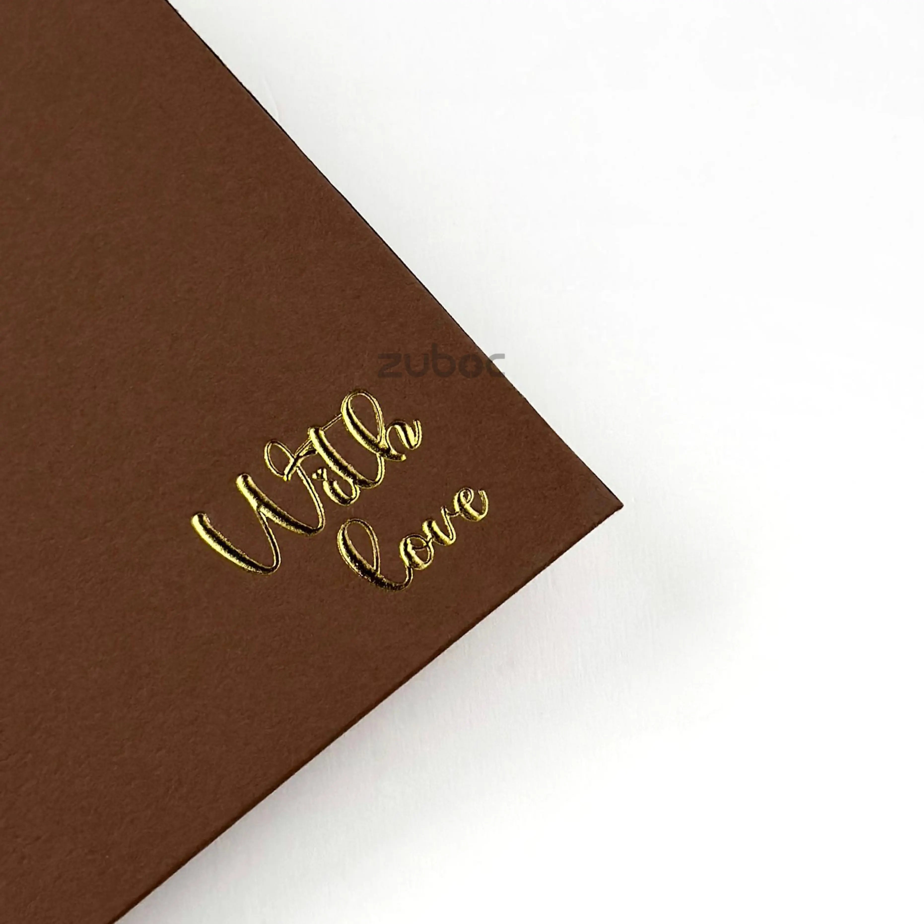 Side Tag Envelope with Foil C6 (With Love) ( Set of 5)