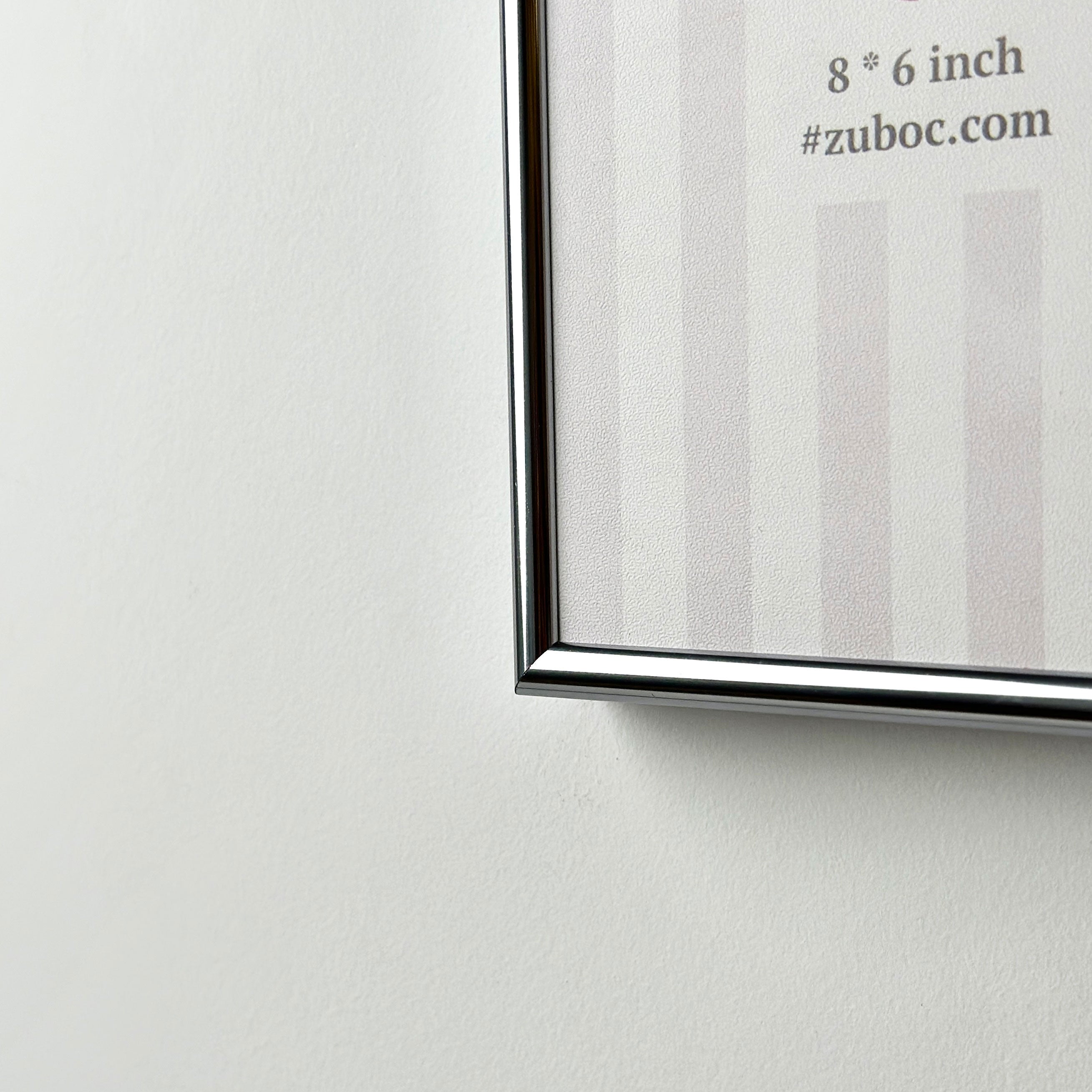 Silver Metallic Photo Frame (A5)