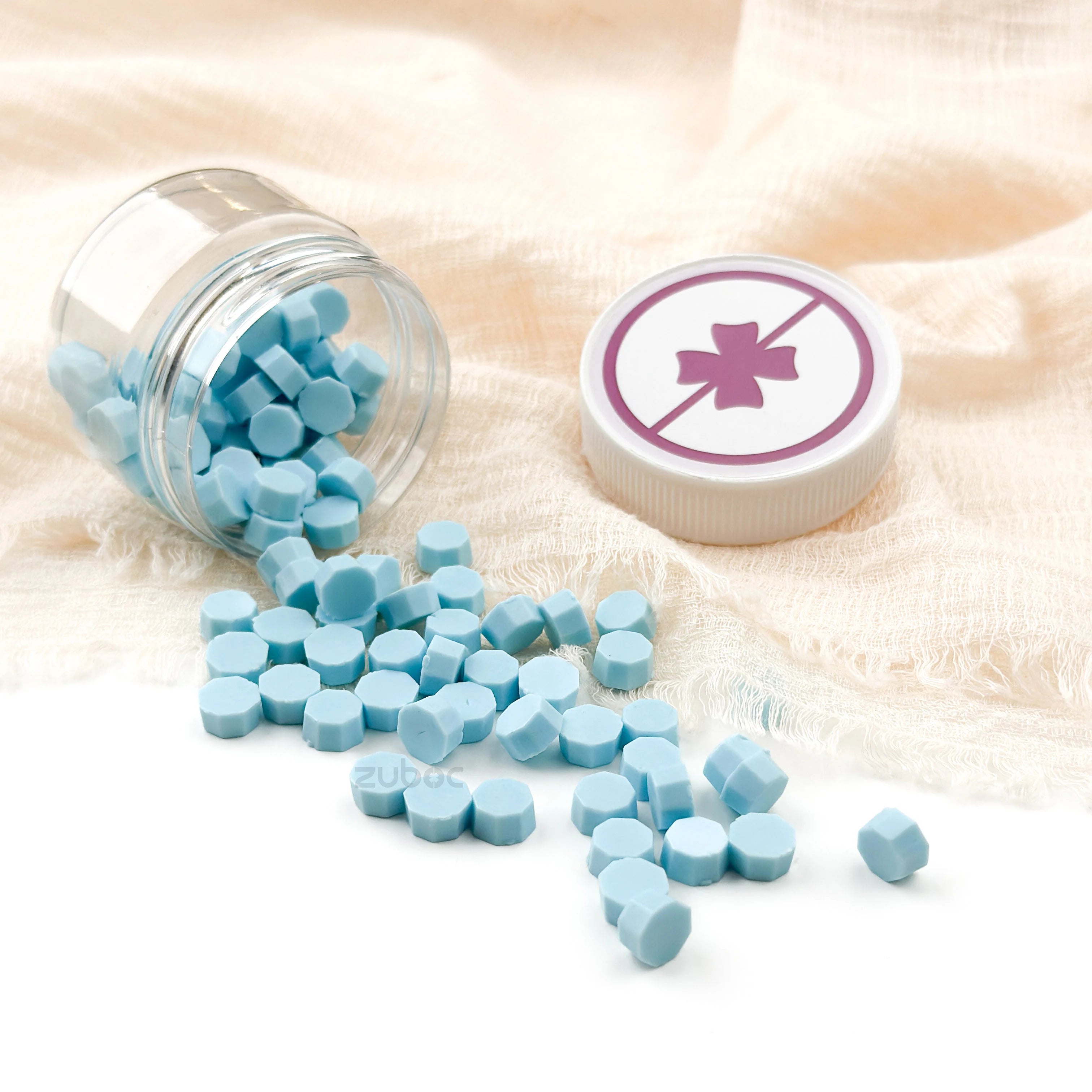 Sky Blue Wax Beads - 30Grams