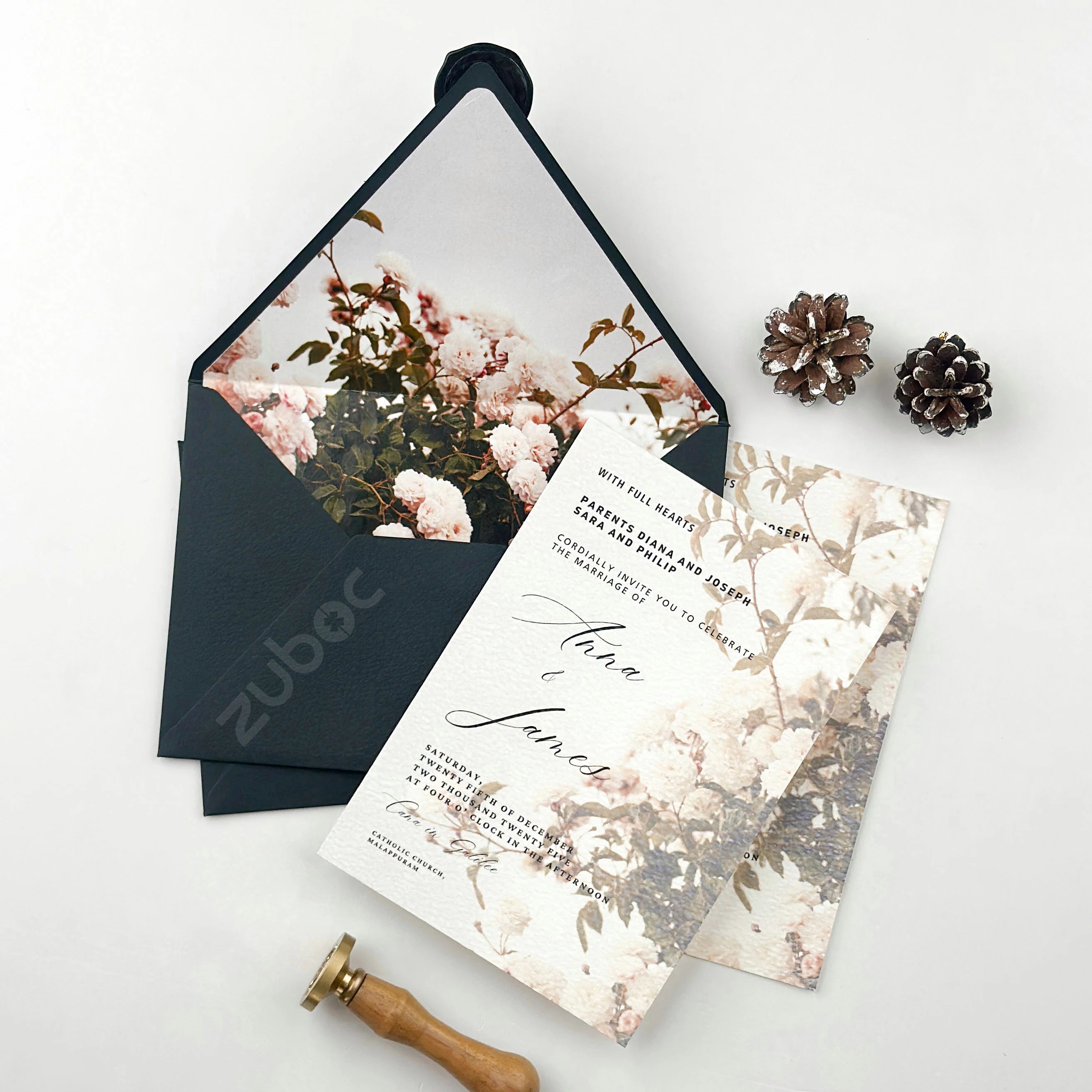 Smoky Ash Wedding Suites (Set of 50)