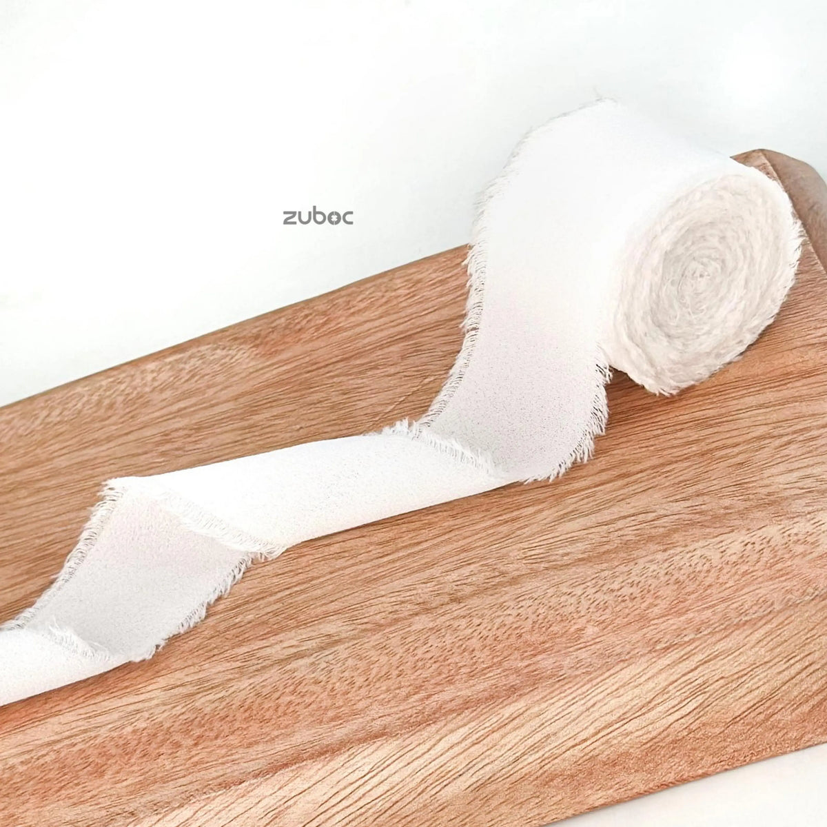 Georgette Snow White Ribbon (5mtr)