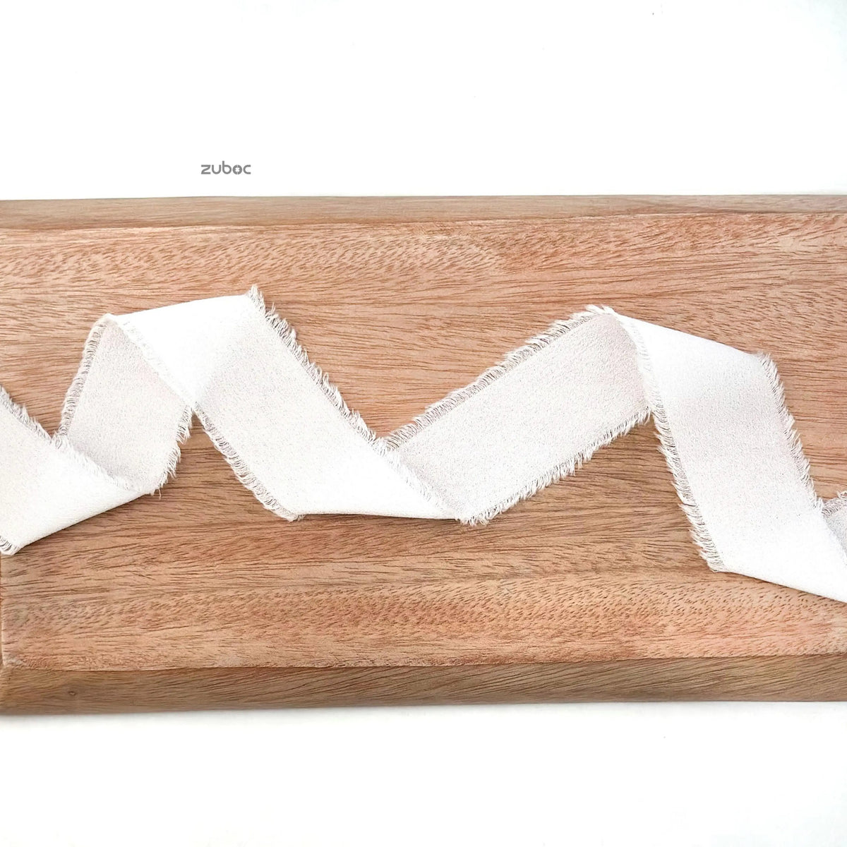 Georgette Snow White Ribbon (5mtr)
