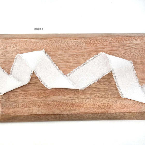 Georgette Snow White Ribbon (5mtr)