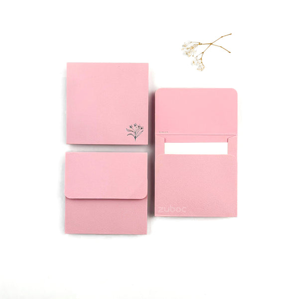 Black square envelope for art projects