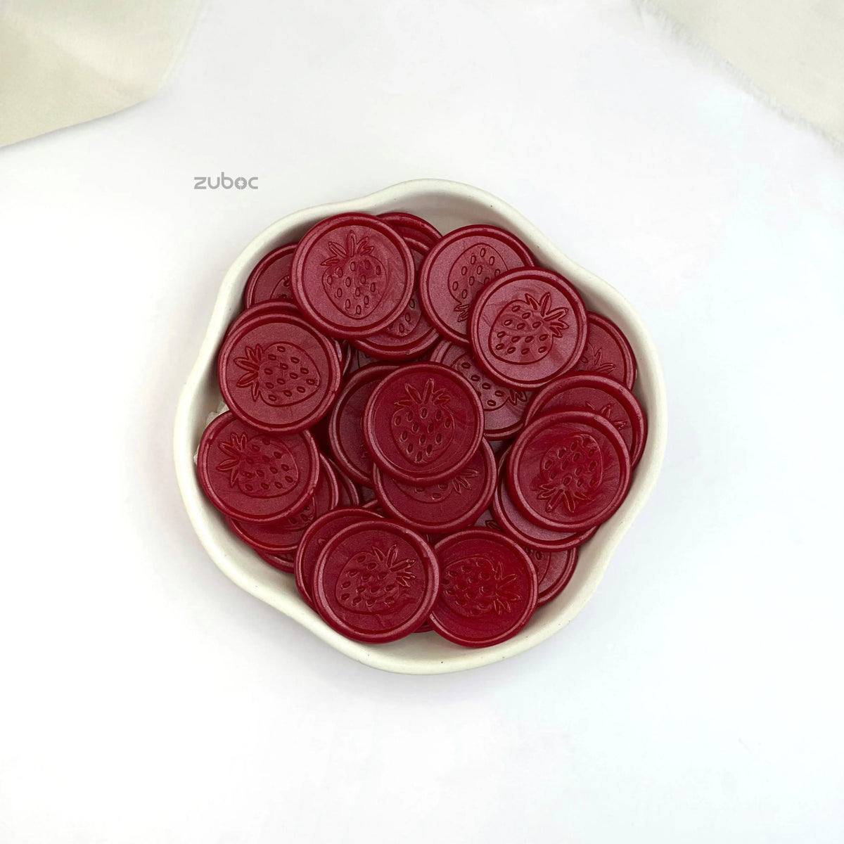 Strawberry Wax Seal for Invitations (Set of 5)