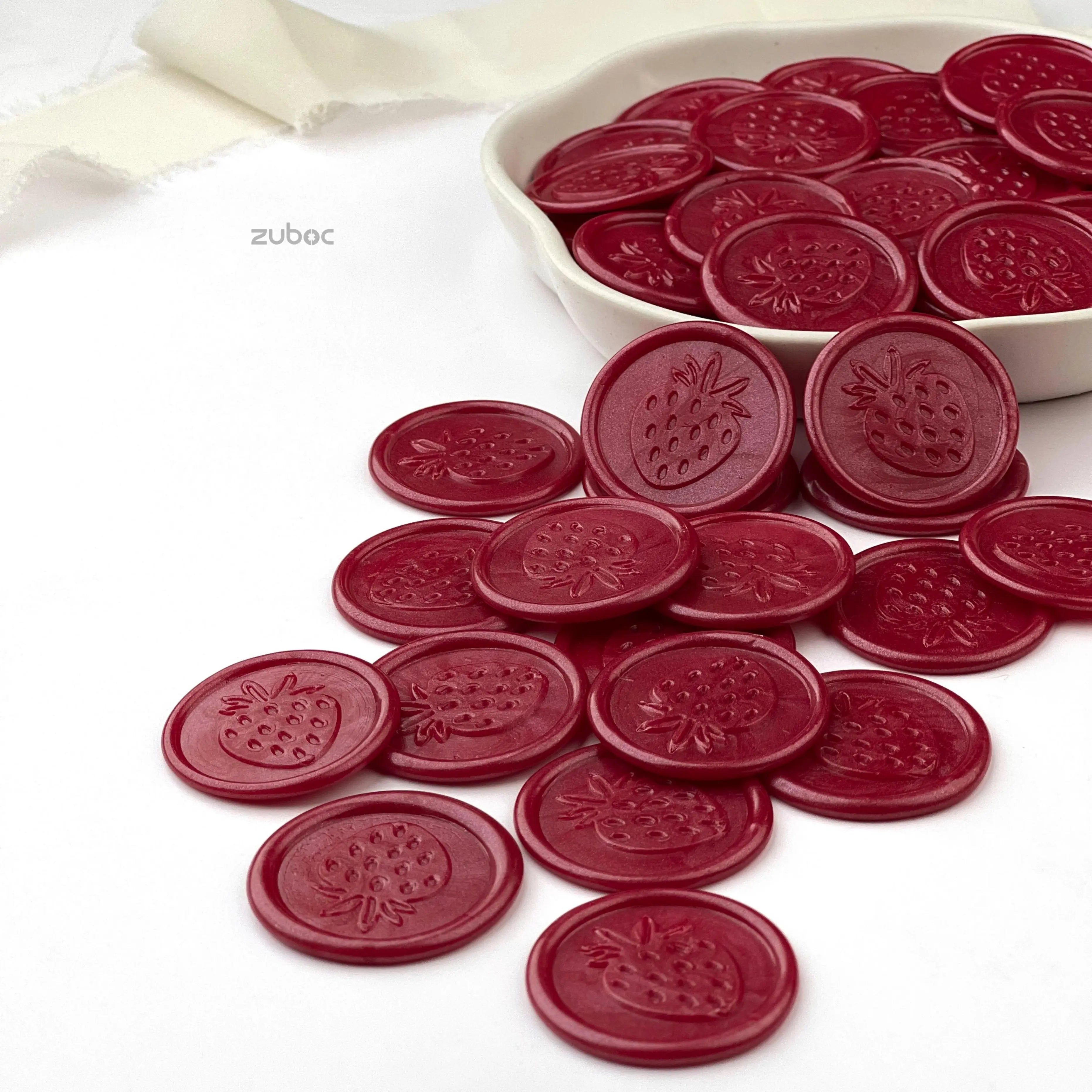 Strawberry Wax Seal (Set of 5)