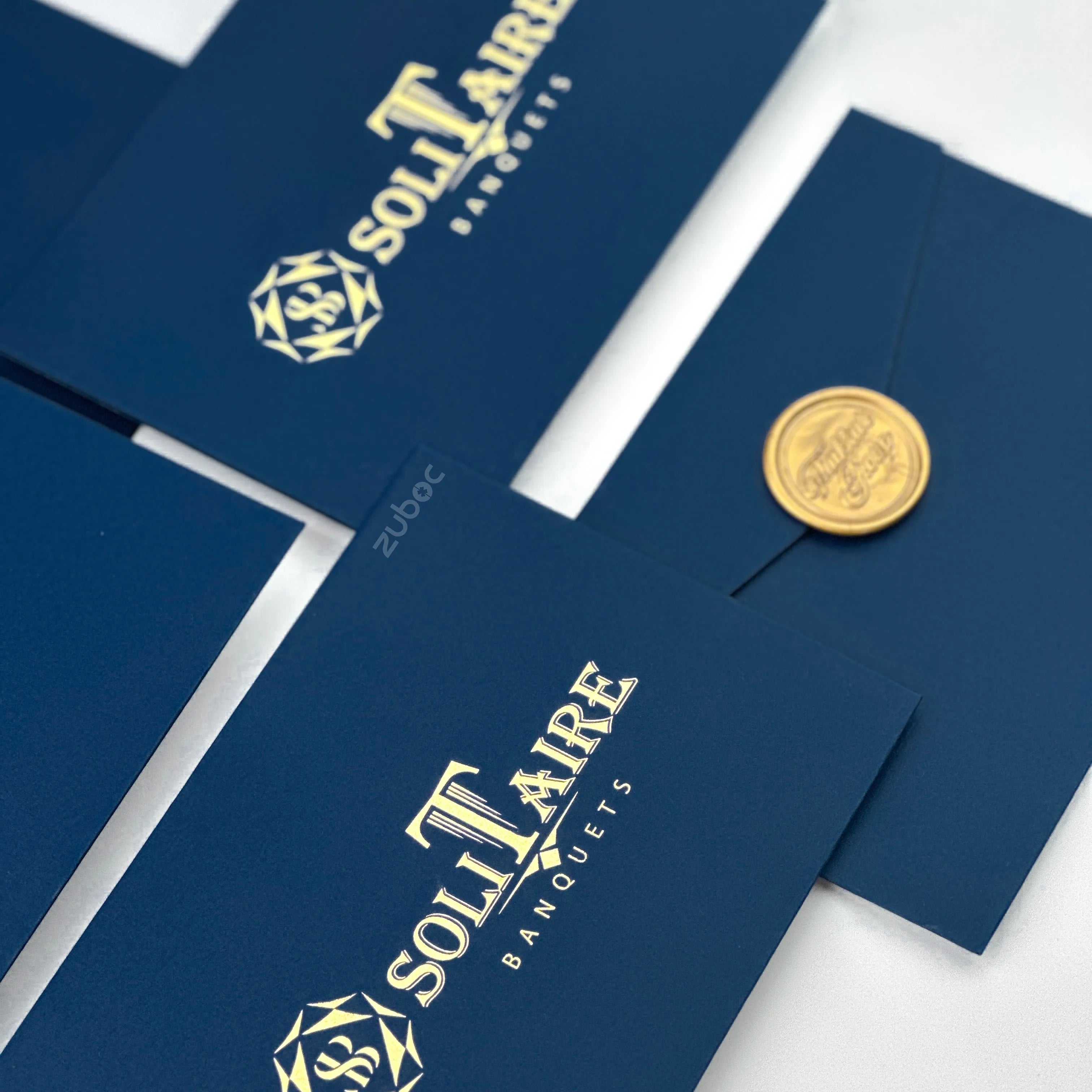Customized Envelopes & Customized  Wax Seals (Set of 100)