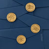 Customized Envelopes & Customized  Wax Seals (Set of 100)