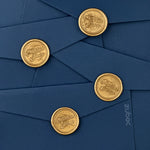 Customized Envelopes & Customized  Wax Seals (Set of 100)