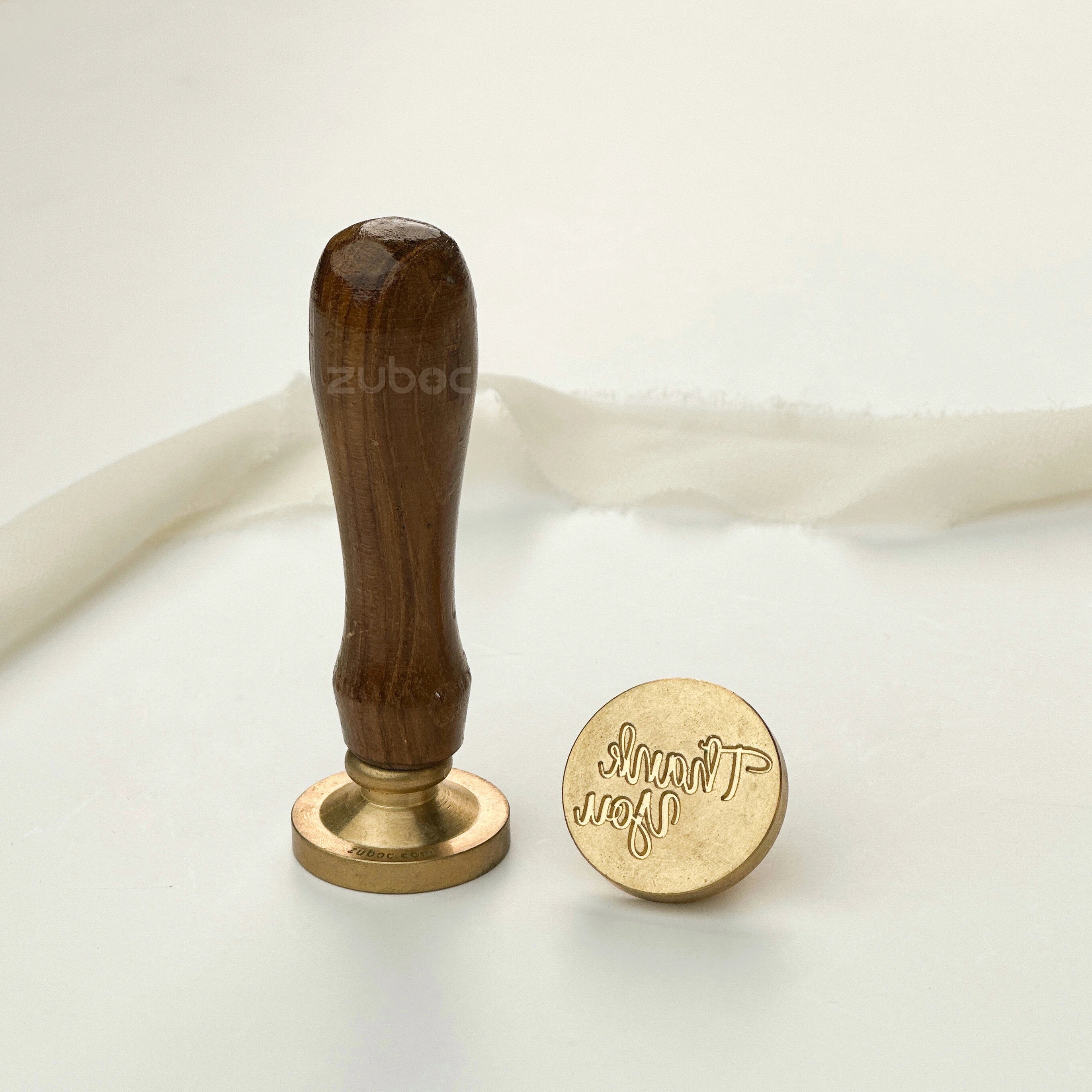 Thank You in Calligraphy Wax Stamp