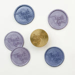 Thank You in Calligraphy Wax Stamp