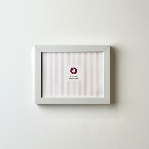 Thick White Photo Frame (A5)