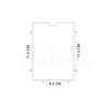 Top Tag Envelope (With Foil) C7 ( Set of 5 )