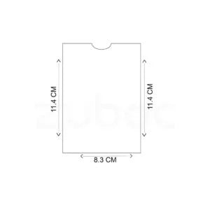Top Tag Envelope (With Foil) C7 ( Set of 5 )
