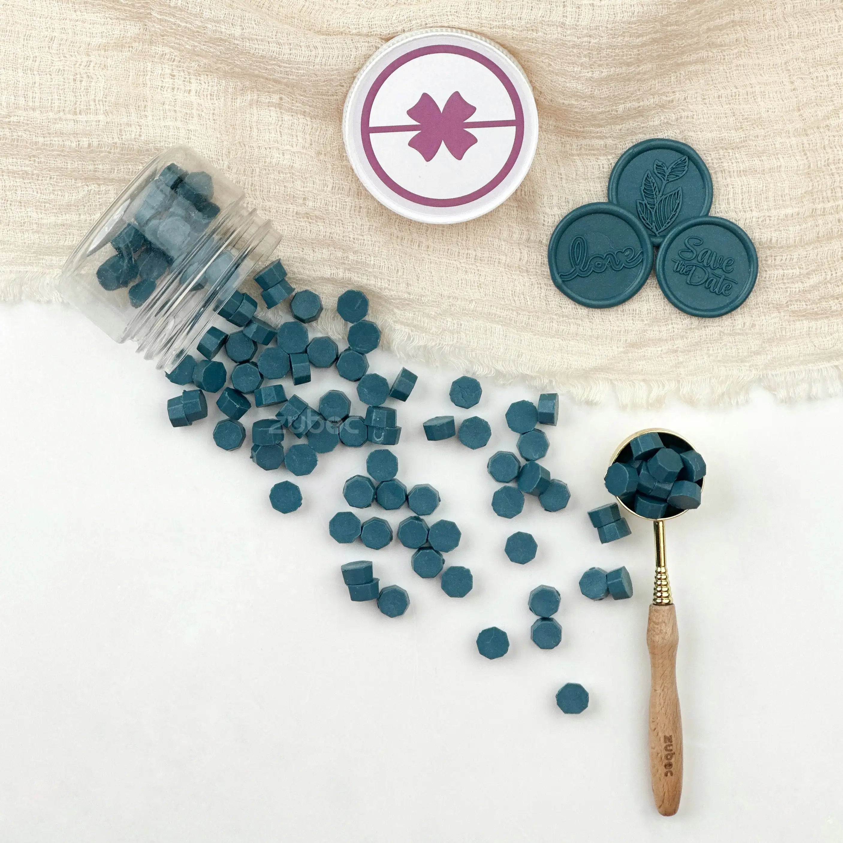 Tourquse Blue Wax Beads - 30Grams